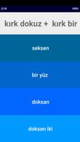 Turkish Number Whizz screenshot 2