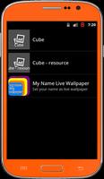 My Name Live Wallpaper โปสเตอร์