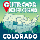 Outdoor Explorer Colorado Map icône