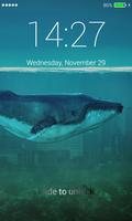Blue Whale Lock Screen syot layar 3