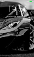 Black Cars Lock Screen স্ক্রিনশট 3