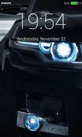 Black Cars Lock Screen screenshot 1