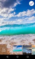 Écran de verrouillage Ocean Waves Affiche