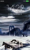 برنامه‌نما Post Apocalypse Lock Screen عکس از صفحه