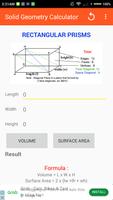 Solid Geometry Calculator Screenshot 1