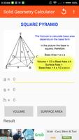 Solid Geometry Calculator 스크린샷 2