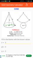 Solid Geometry Calculator imagem de tela 3