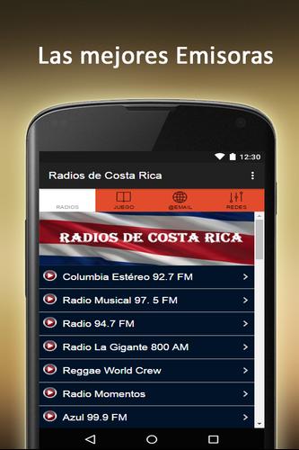 Download Radio de Costa Rica latest 1.04 Android APK
