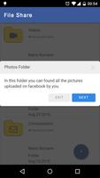 File Share for Facebook syot layar 3