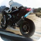 Highway Bike Race Challenge 3D آئیکن