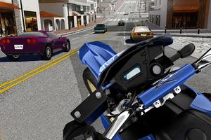 Highway Bike Race Challenge 3D Ekran Görüntüsü 1