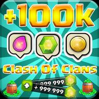 💎 Gems Of Clash Of Clans - Prank постер
