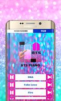 BTS Piano Tiles poster