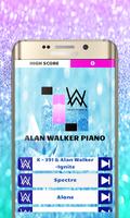 Alan Walker Piano Affiche