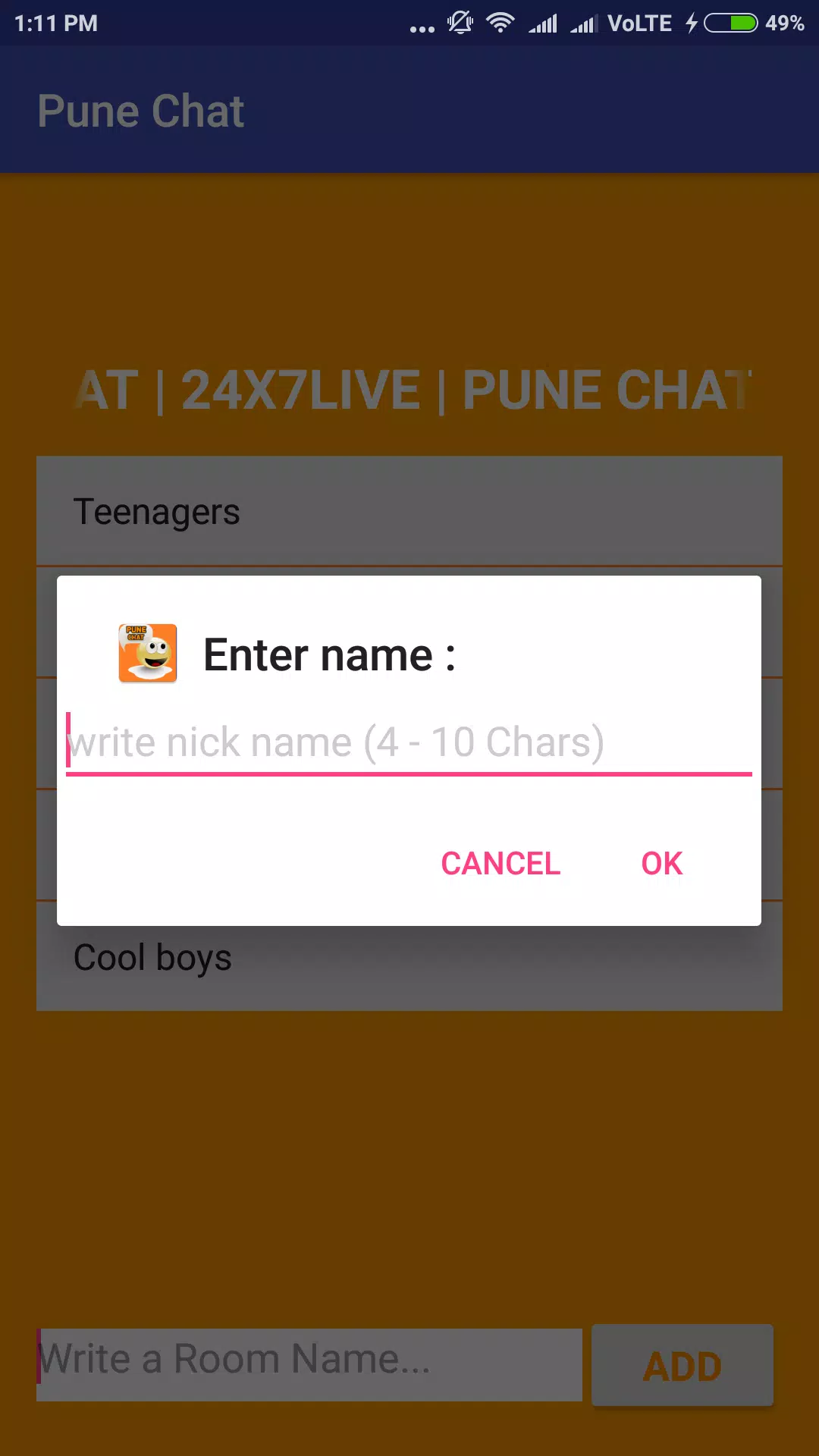 Do chat app in Pune