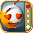 Renk Boyama kitabı - İfade emojiler 3D APK