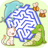 클래식 동물 미로 게임