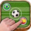 Futbol kap - parmağıyla Skor hedefleri