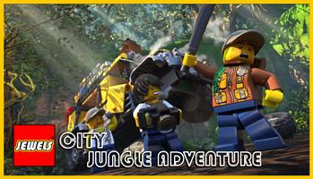 Jewels of LEGO City Junggle Advent poster