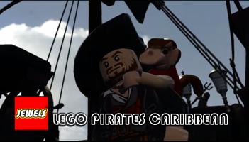 Jewels Of LEGO Pirates Caribb Batle Affiche