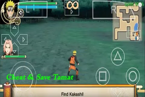 Naruto Shippuden Ultimate Ninja 5 SAVE DATA AETHERSX2 PS2 ANDROID 