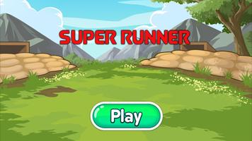 Poster Super Runner Boy - Go Edition