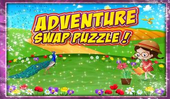 Adventure Swap Puzzle Affiche