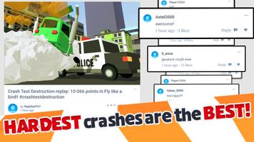 Crash Test Destruction - Epic faily ride اسکرین شاٹ 2