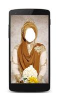 Wedding Hijab Montage Affiche