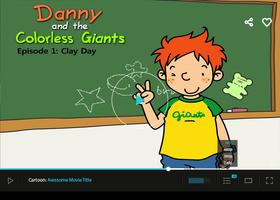 Danny and the Colorless Giants cartoon series постер