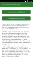 Poster Gems Guide for Clash of Clans