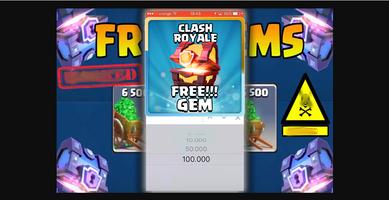 Premium ∞ Gems for Clash Royale Prank! Upgraded! ♠ ポスター