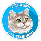 StickerPacks for Telegram أيقونة
