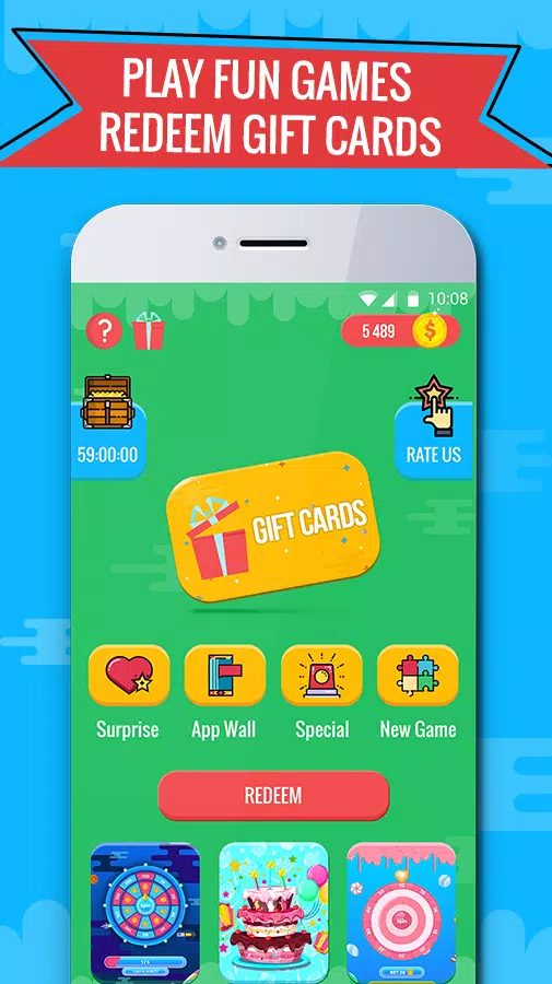 Descarga de APK de Free Gift Card Generator - Get Reward para Android