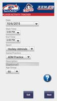 Admirals Hockey Club Tracker capture d'écran 1