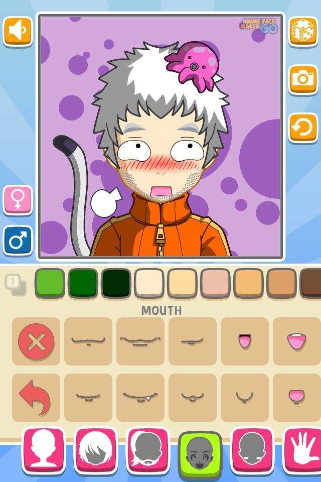 Anime Face Maker Game