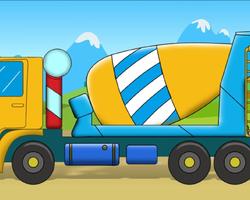 Concrete Mixer Truck New Top Jigsaw Puzzles 스크린샷 3