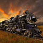 Lokomotive Zug Eisenbahnen New Jigsaw Puzzle Zeichen