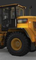 Puzzle New Big Caterpillar Trucks Cartaz