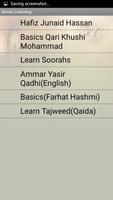 برنامه‌نما Quran Learning عکس از صفحه