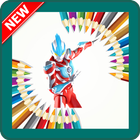 New Coloring Game for Children of Ultraman Ginga иконка