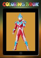 New Coloring Game for Children of Ultraman Ginga capture d'écran 3