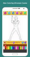 New Coloring Game of Ultraman Cosmos Free screenshot 1