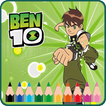 Ben Ten Coloring Games for Kids