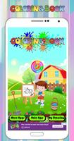 1000 Coloring Pages for Kids โปสเตอร์