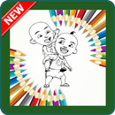 Coloring Upin Ipin - Drawing Painting for Children APK