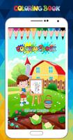 Coloring Upin Ipin Plakat