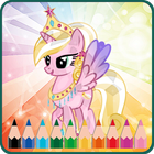 Coloring Book for My Little Pony icono