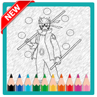 New Coloring Anime Manga Game آئیکن