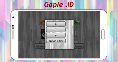 Gaple Domino Indonesia - Offline imagem de tela 2